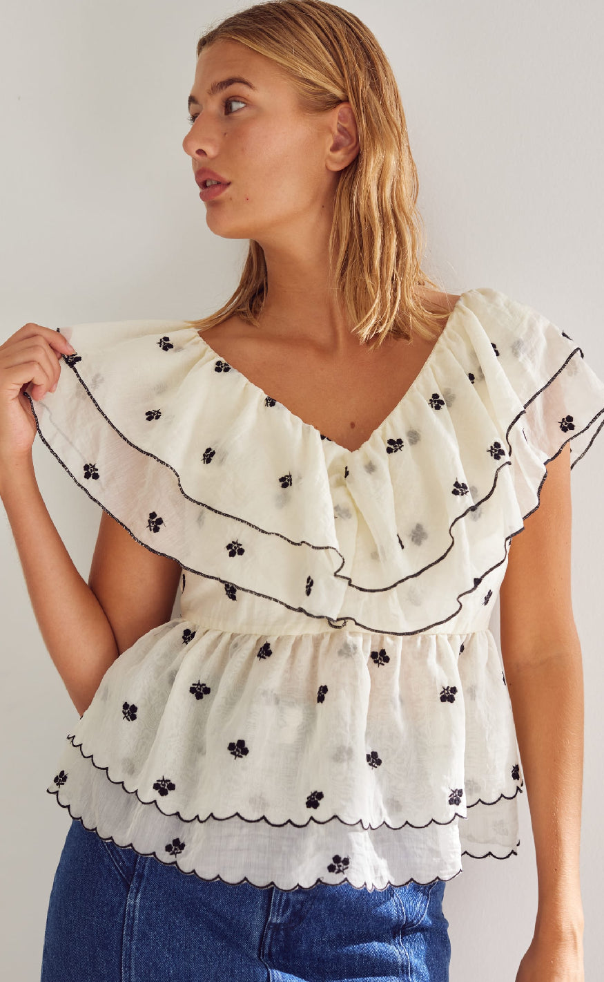 Noella Topp - Louisa - Offwhite