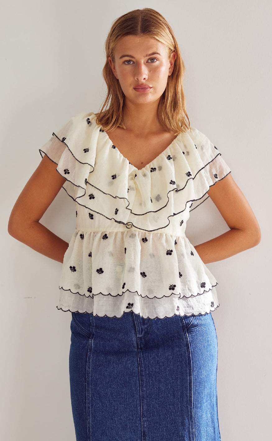 Noella Topp - Louisa - Offwhite