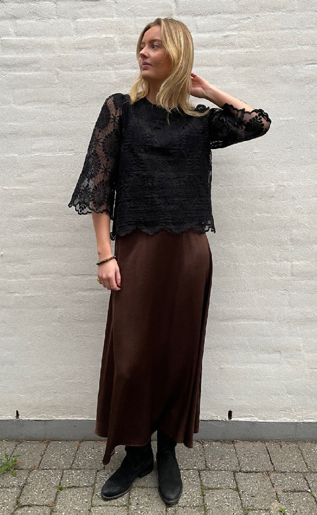 Love & Divine Bluse - Love1498 - Black