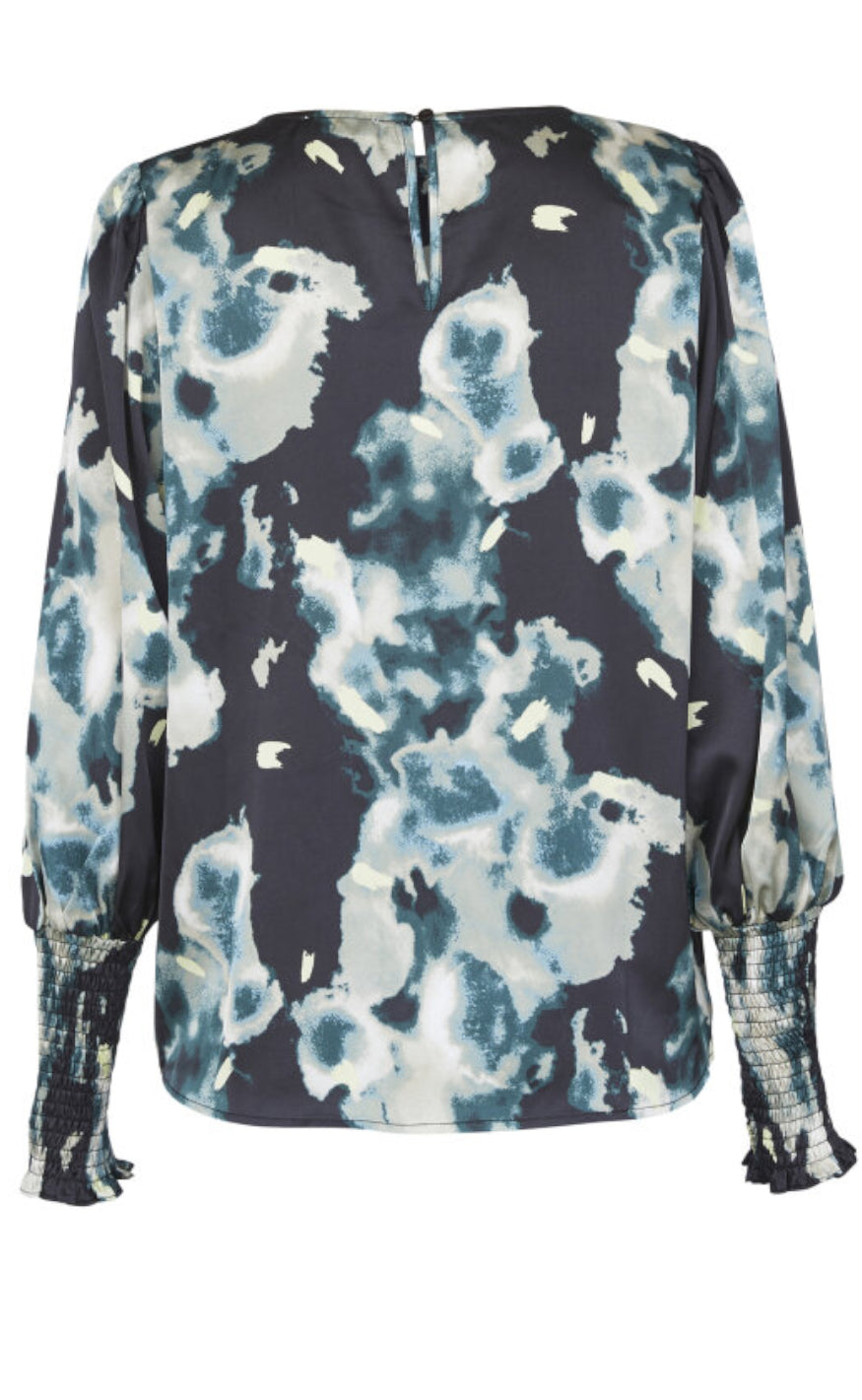 Love & Divine Bluse - Love738-16 - Black/Pine