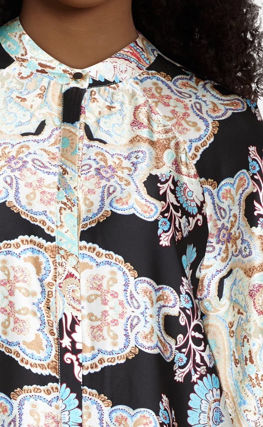 Love & Divine Kjole - Love1048 - Mint Paisley