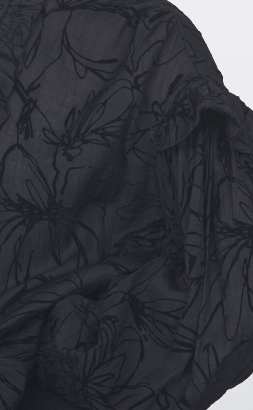 Love & Divine Bluse - Love1034 - Black/Black