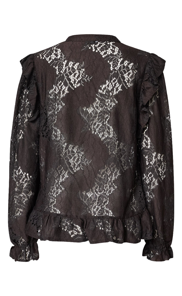 Love & Divine Bluse - Love1234-3 - D. Chocolate