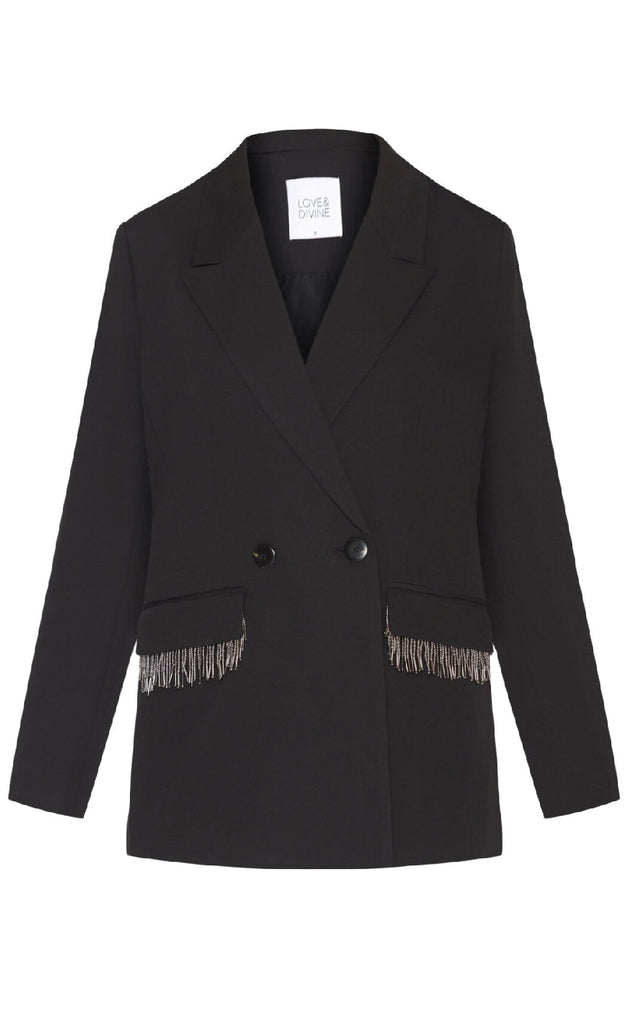 Love & Divine Blazer - Love1020 - Black