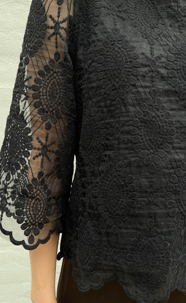 Love & Divine Bluse - Love1498 - Black