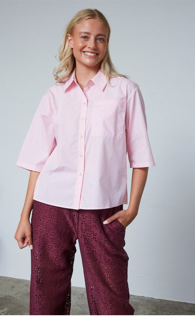 Sisters Point Skjorte - Elesa - Baby Pink