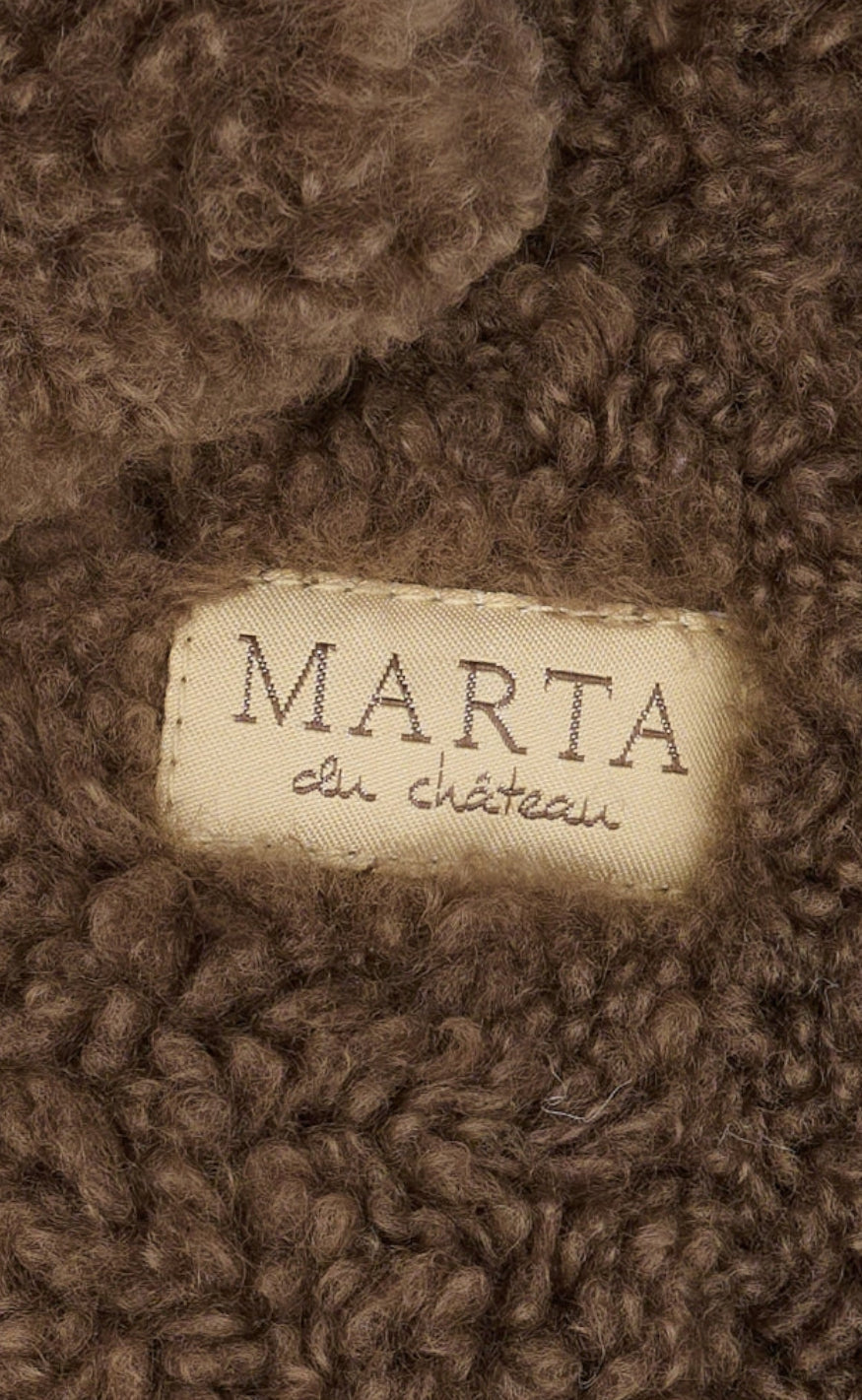 Marta Du Chateau Votter -  48744 Marta Teddy Mitten - Brown