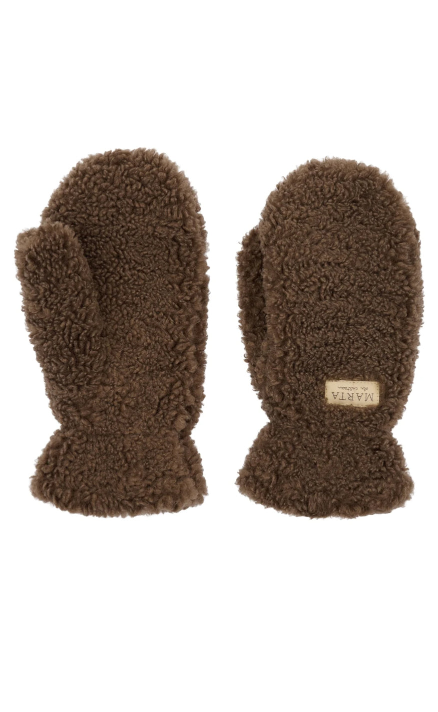 Marta Du Chateau Votter -  48744 Marta Teddy Mitten - Brown