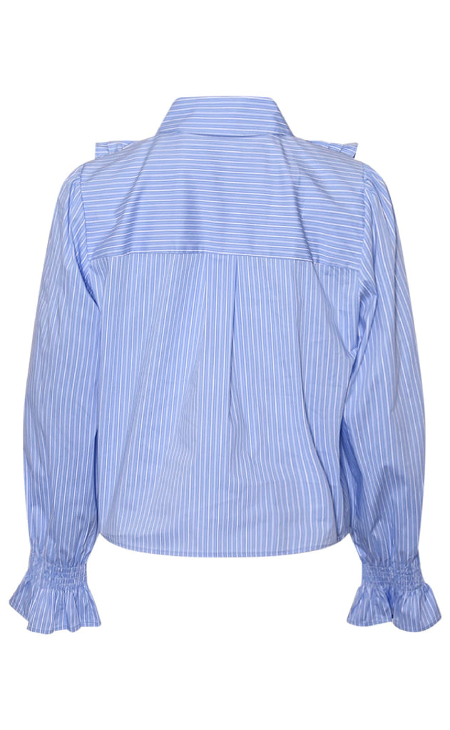 Noella Skjorte - Lucina - Blue White Stripe