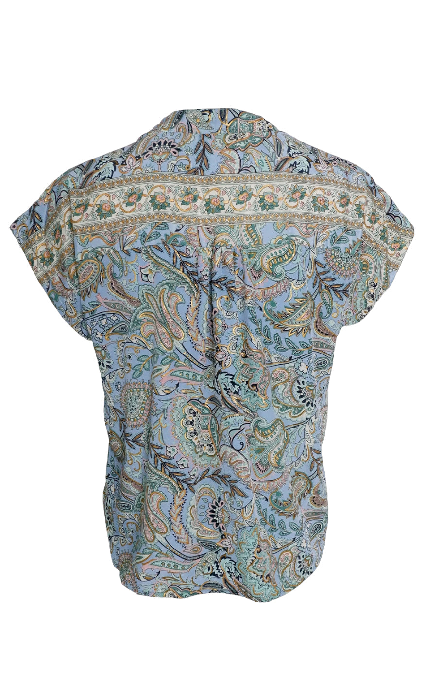 Black Colour Topp - Luna Andrea - Blue Garden
