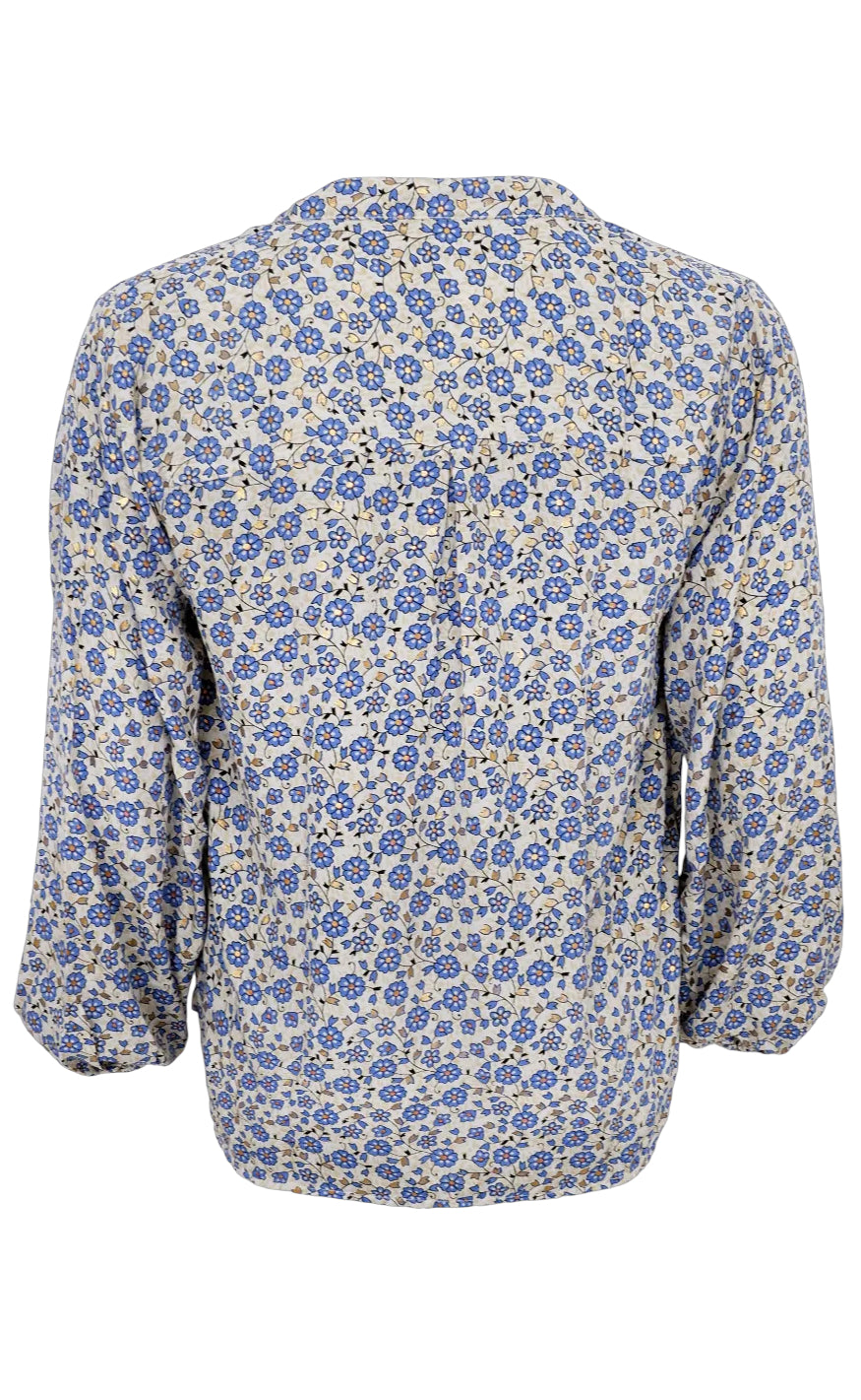 Black Colour Bluse - Luna - Blue Daisy