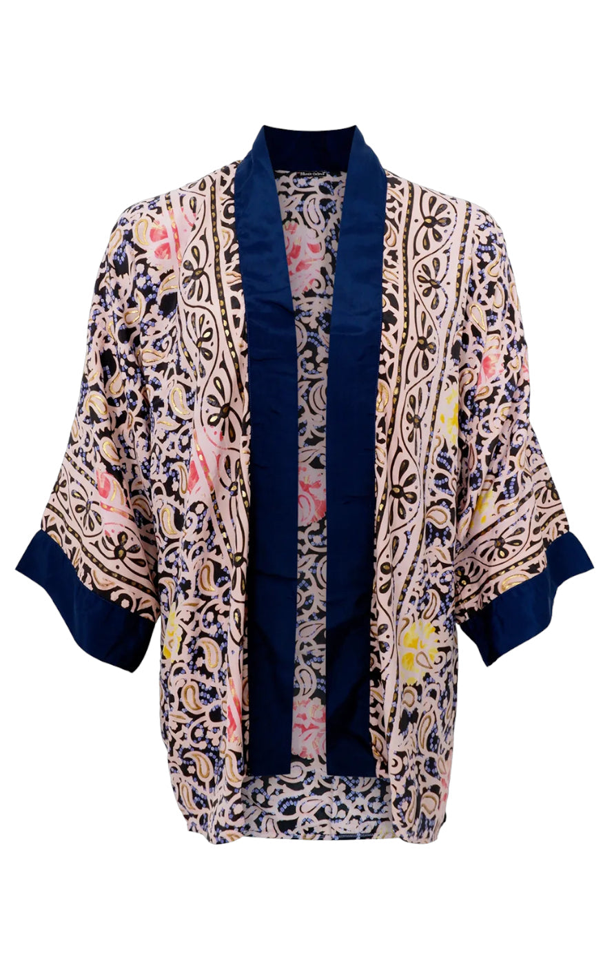 Black Colour Kimono - Luna - Blue Decor