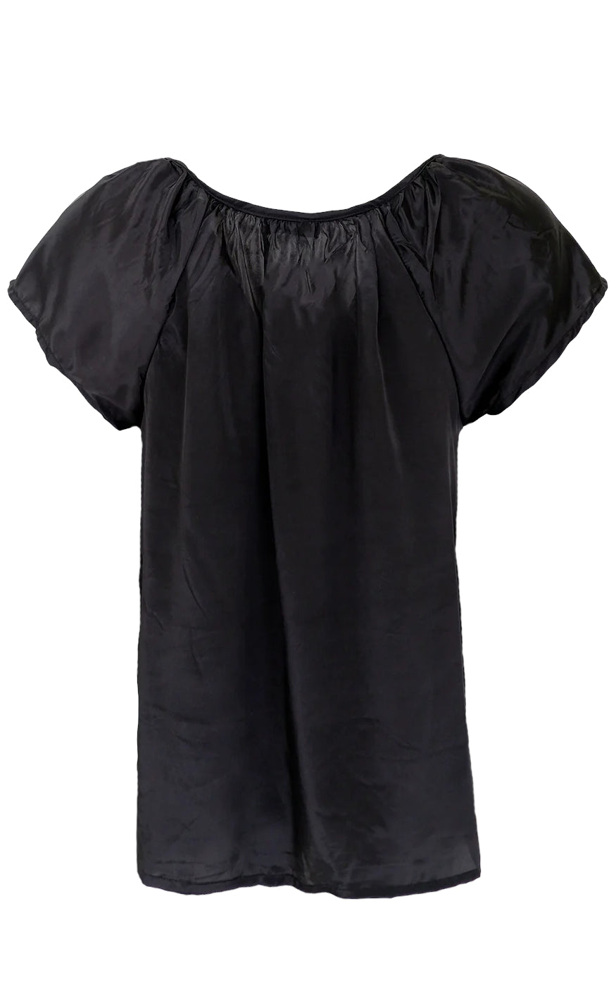 Black Colour Bluse - Luna Dana - Black