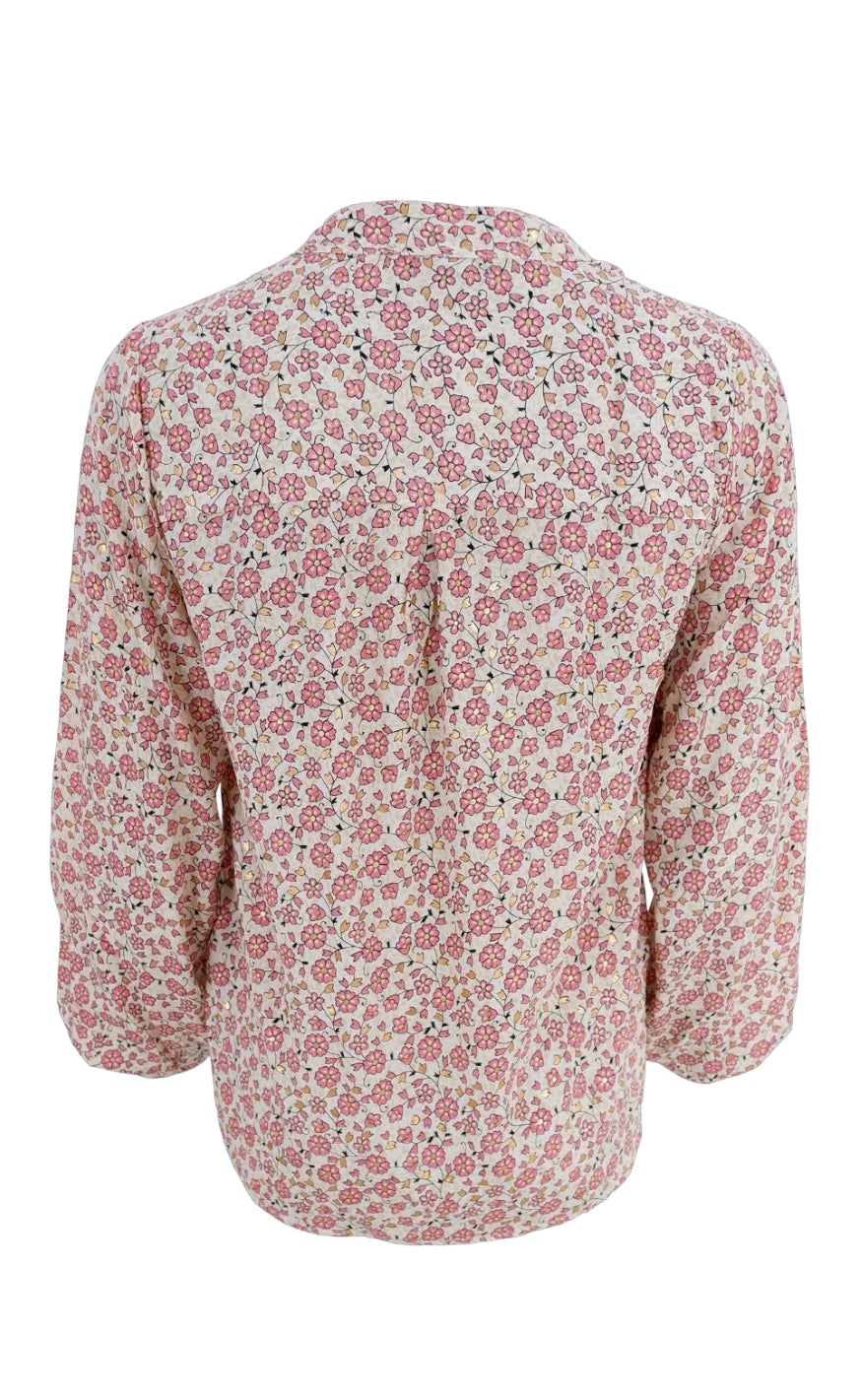 Black Colour Bluse - Luna - Rose Daisy