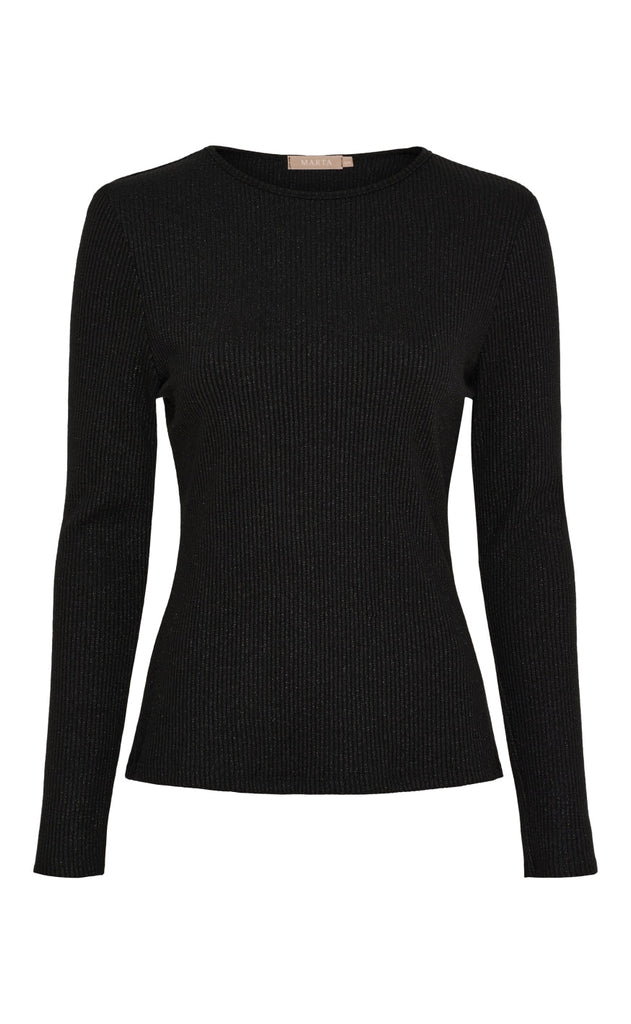 Marta Du Chateau Bluse - Lunara - Black