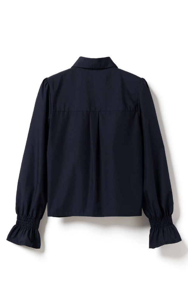 Noella Bluse - Lucina - Navy Blue