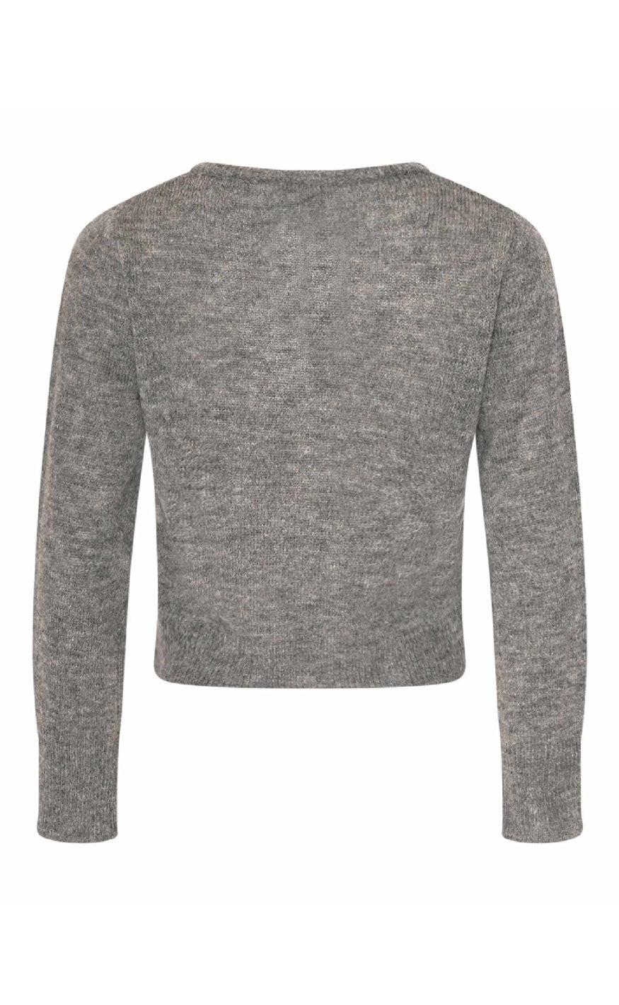 Noella Cardigan - Lya Knit - Dark Grey Melange