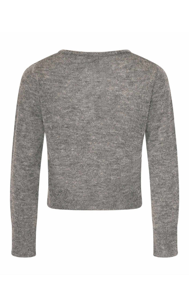 Noella Cardigan - Lya Knit - Dark Grey Melange
