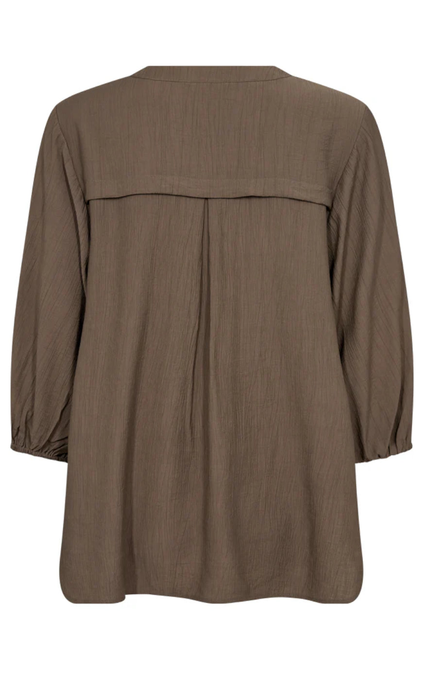 Freequent Bluse - Laguna - Morel