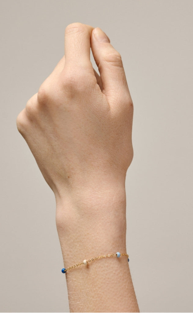 ENAMEL Copenhagen Armbånd - Lola Bold - Marine