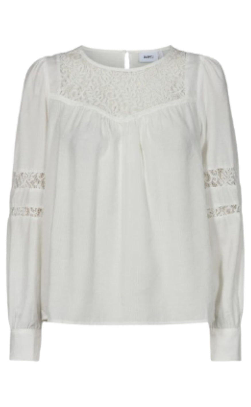 Moves Bluse- Osmos - Broken White