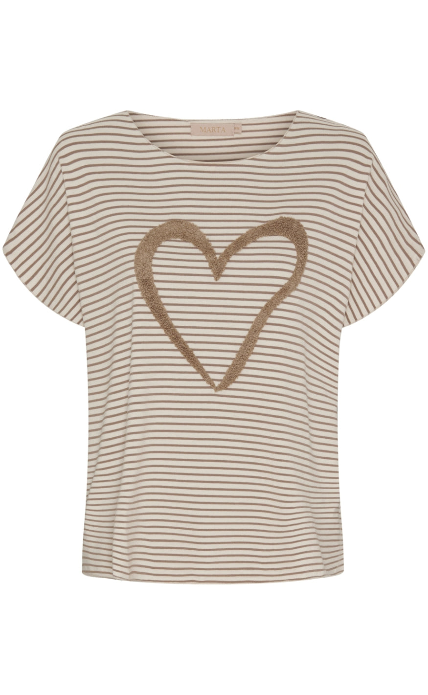 Marta Du Chateau T-Shirt - 3077 Macey - Fango