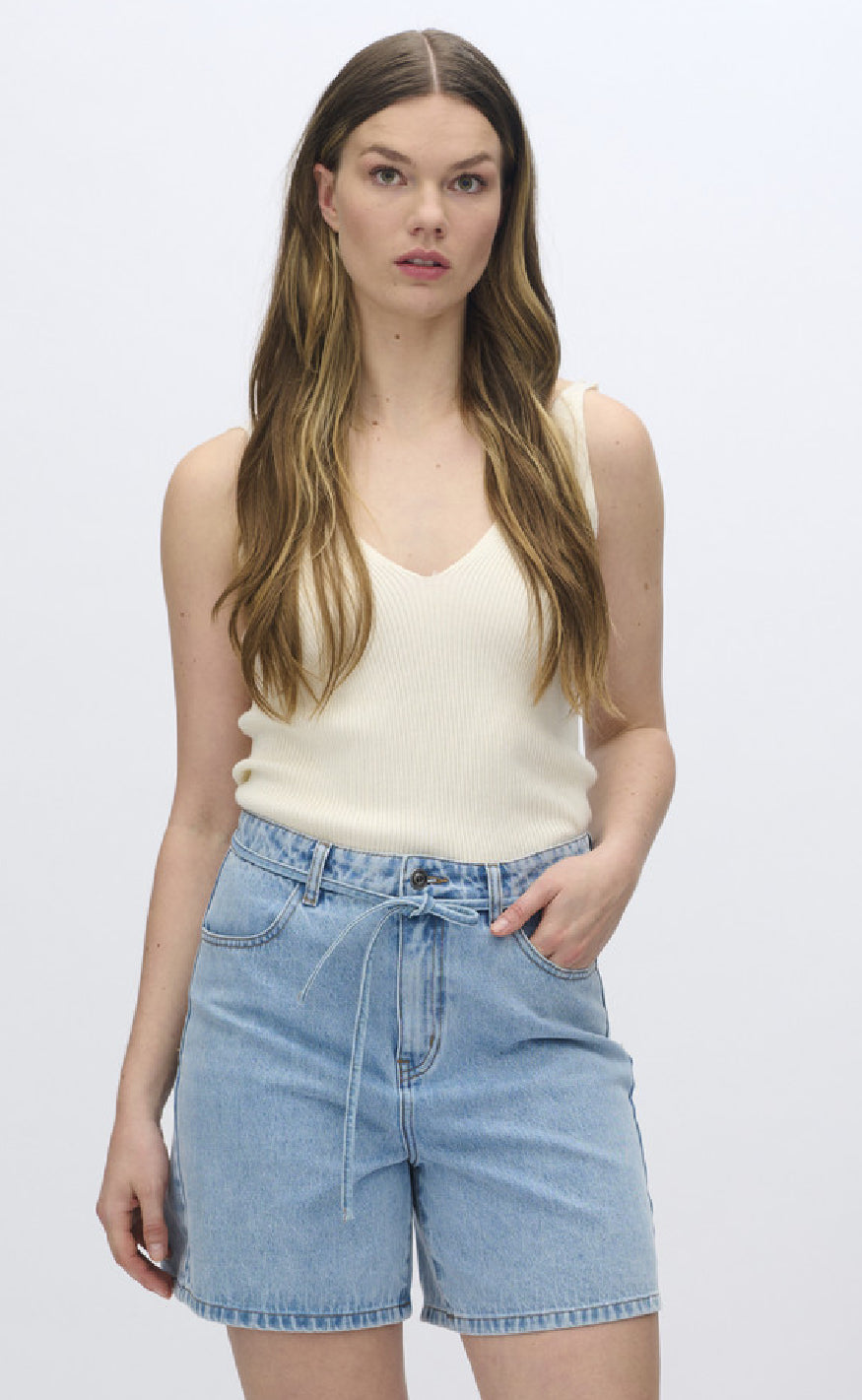 Moves Topp - Madeline - White
