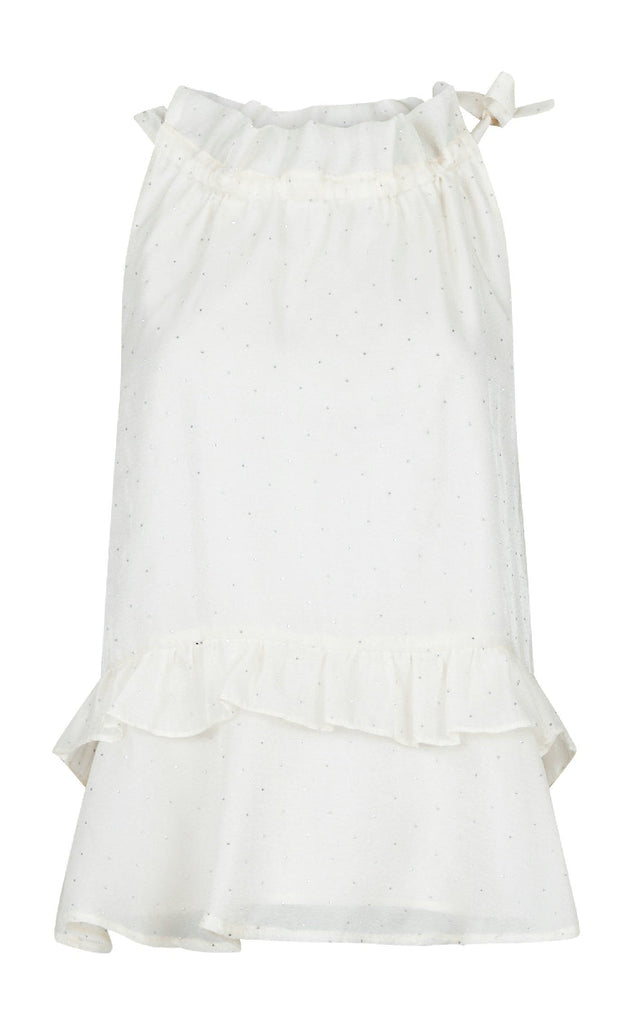 Neo Noir Topp - Margy Bedazzled - Creme