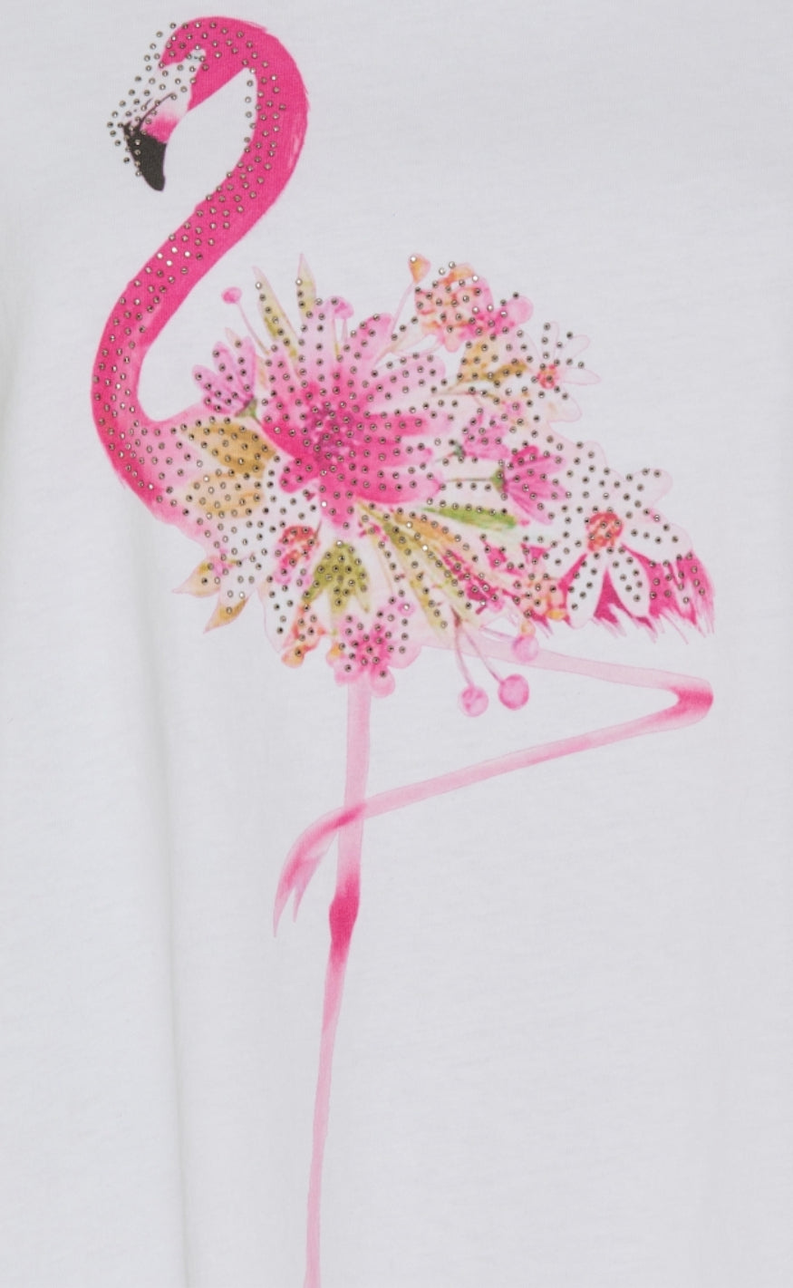 Marta Du Chateau T-shirt - 1535 Marie - Pink Flamingo