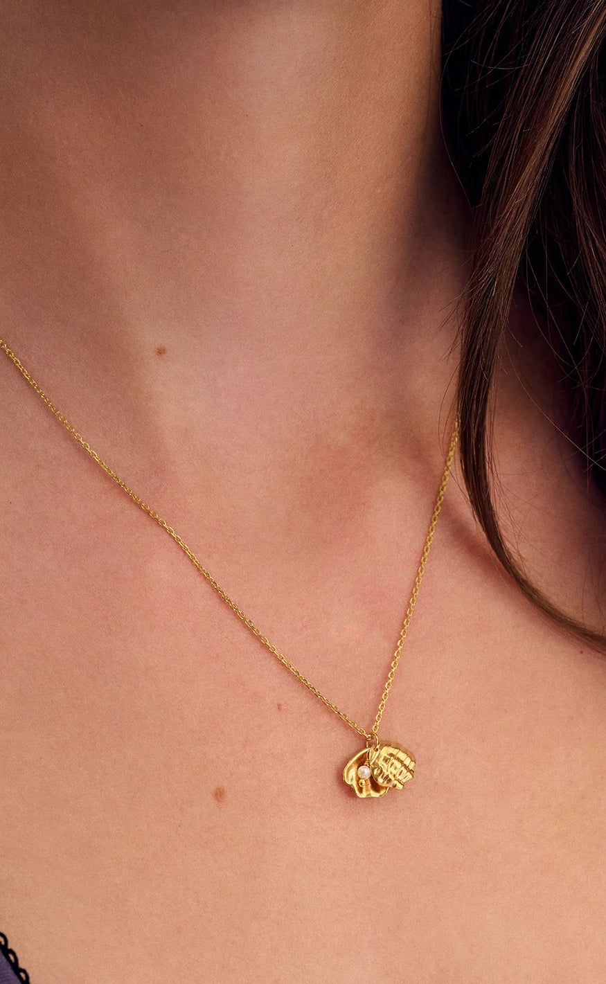 Maanesten Halskjede - Marnie - Gold Colour