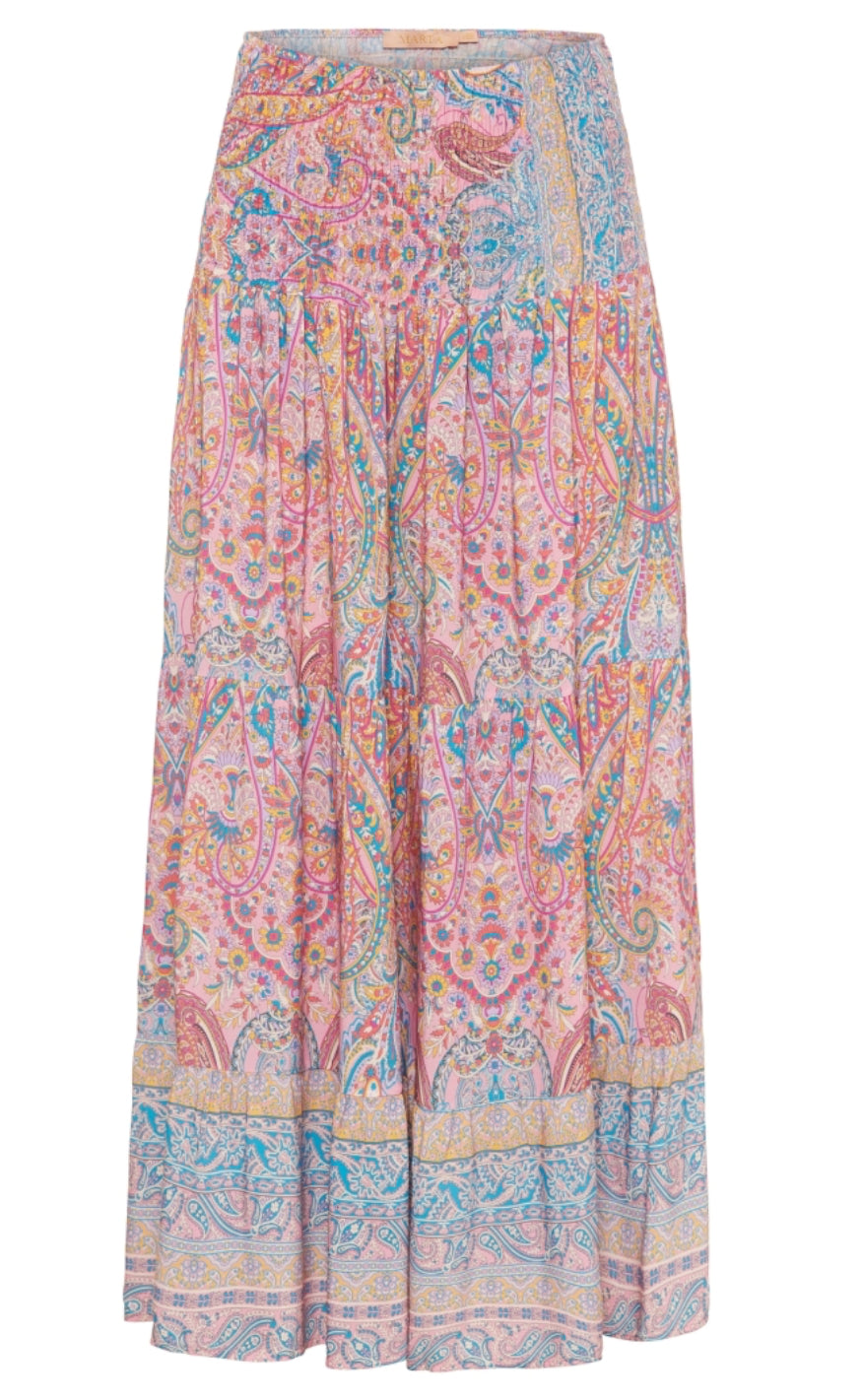 Marta Du Chateau Skjørt - 5201 - Rosa Print