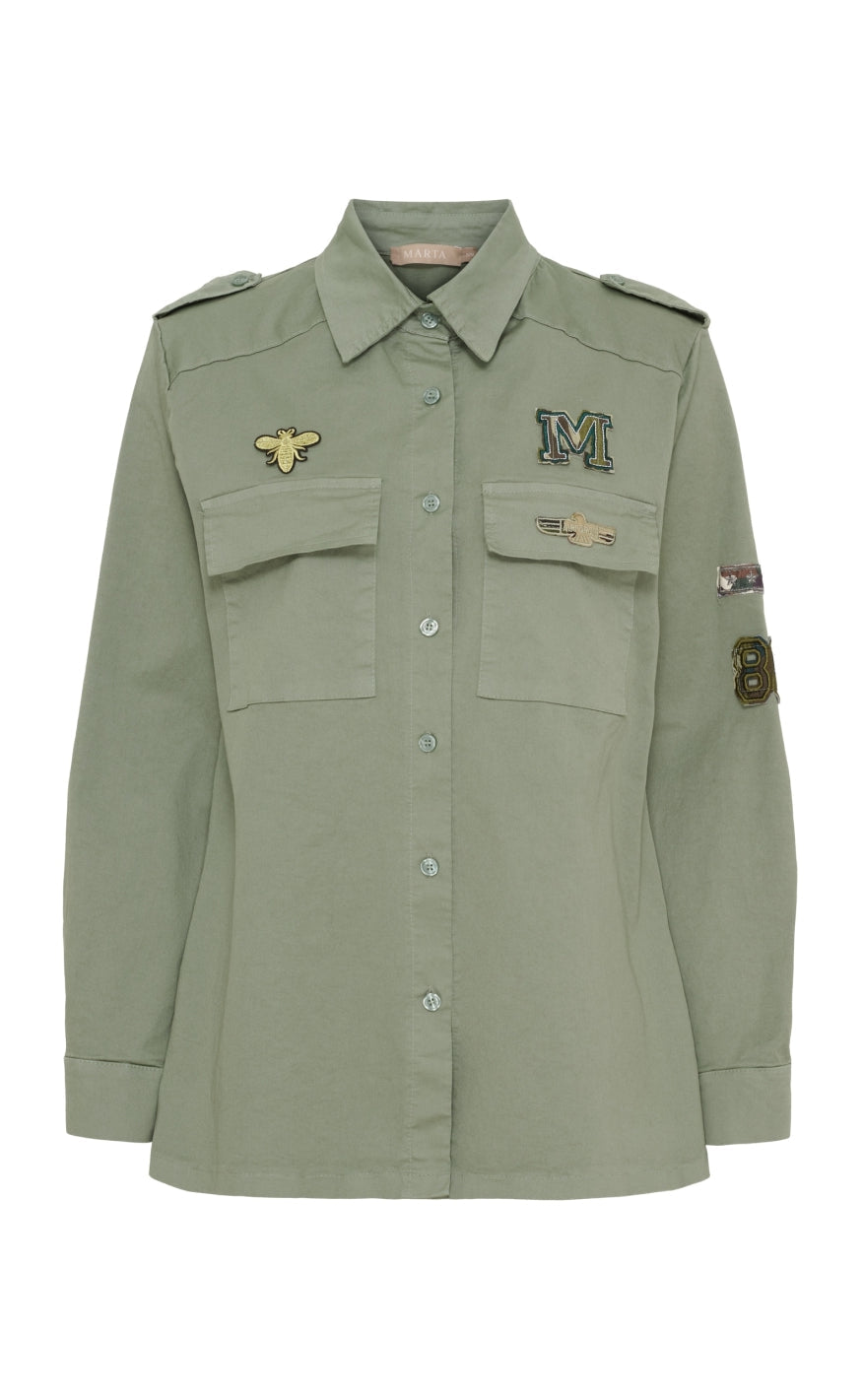 Marta Du Chateau Jakke - Millie - Military
