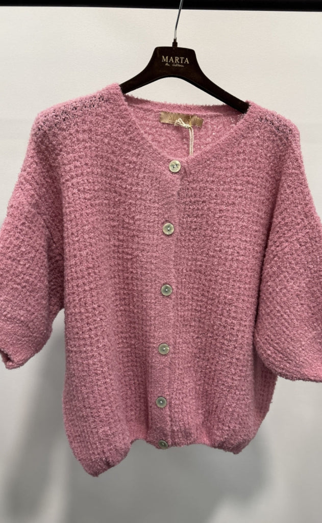 Marta Du Chateau Cardigan - Amour - Rose