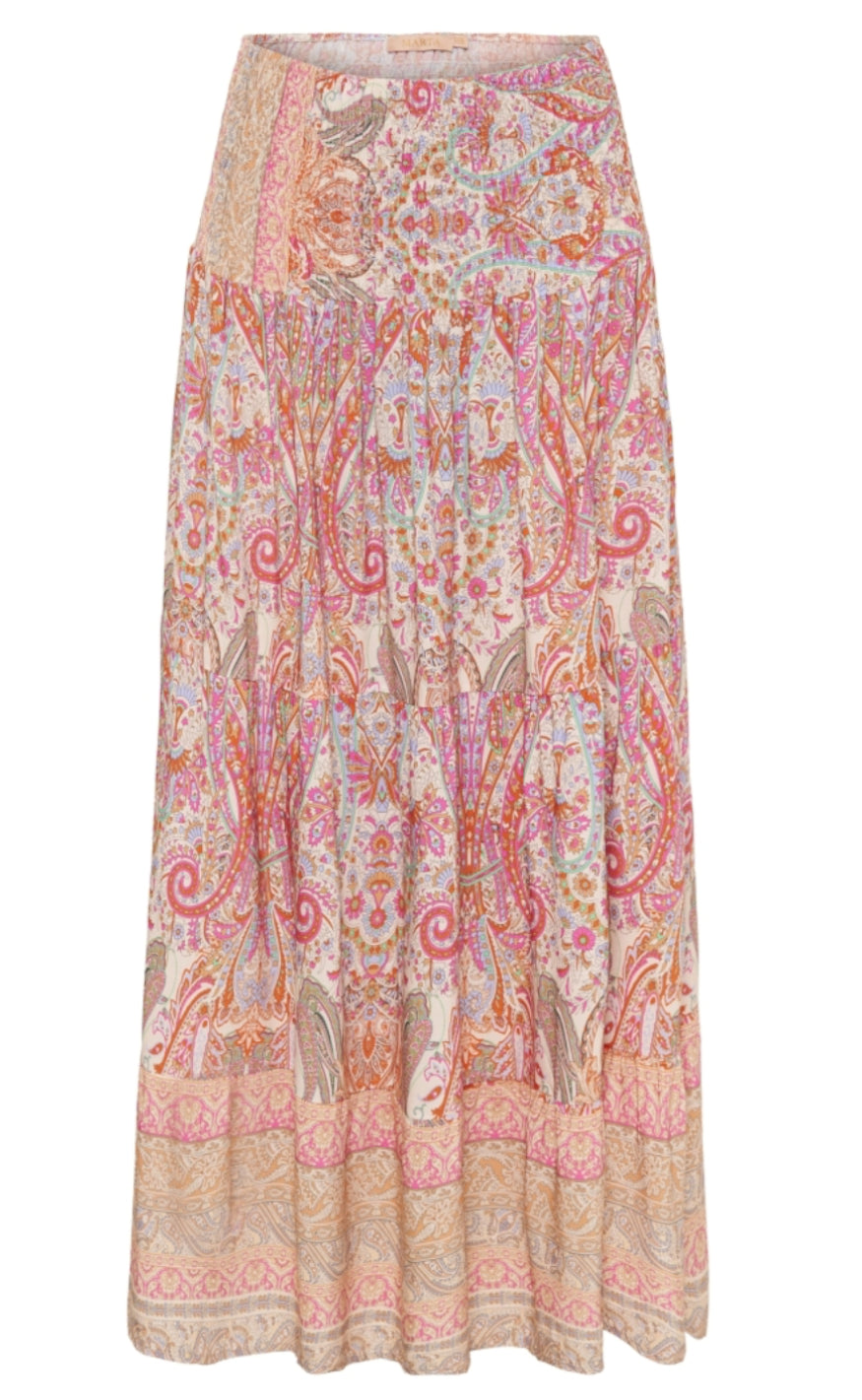 Marta Du Chateau Skjørt - 5201 - Beige Print