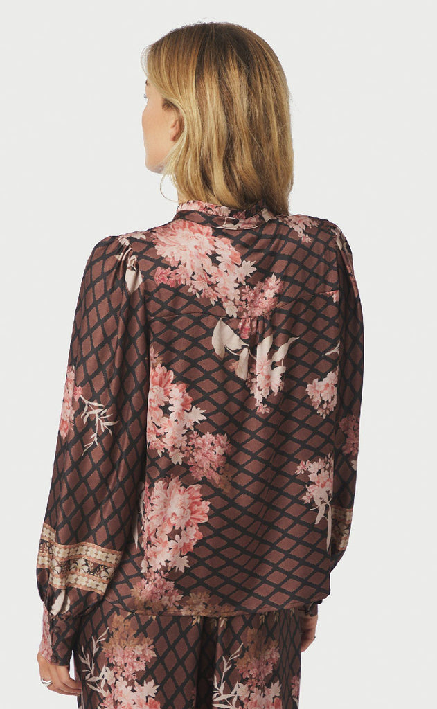 Neo Noir Bluse - Massima Botanical - Black