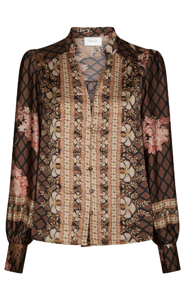 Neo Noir Bluse - Massima Botanical - Black