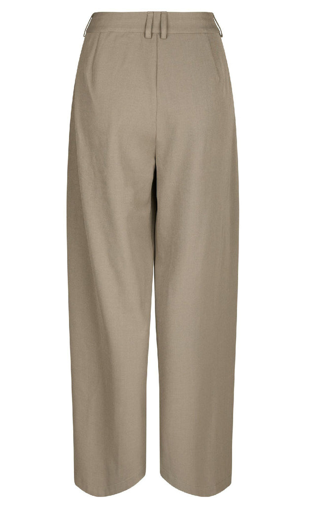 Neo Noir Bukser - Massie Structure - Warm Grey