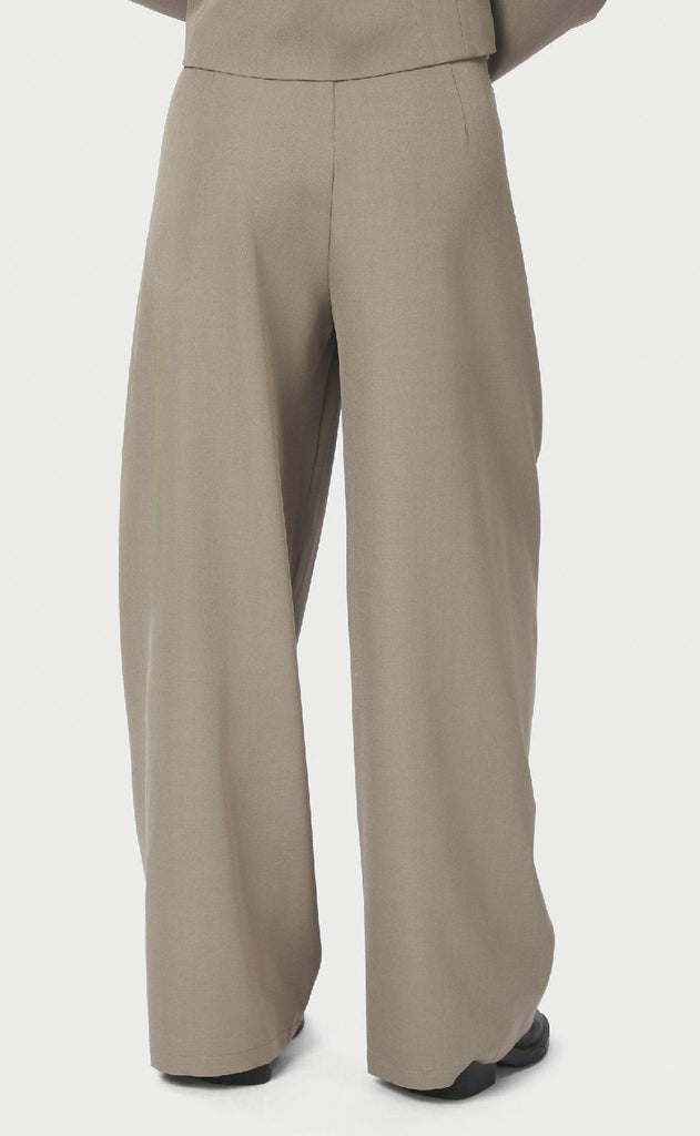 Neo Noir Bukser - Massie Structure - Warm Grey