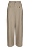 Neo Noir Bukser - Massie Structure - Warm Grey