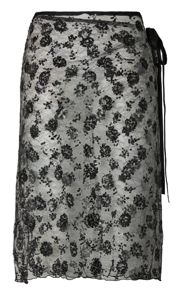 Pieces Skjørt - Natasja - Black