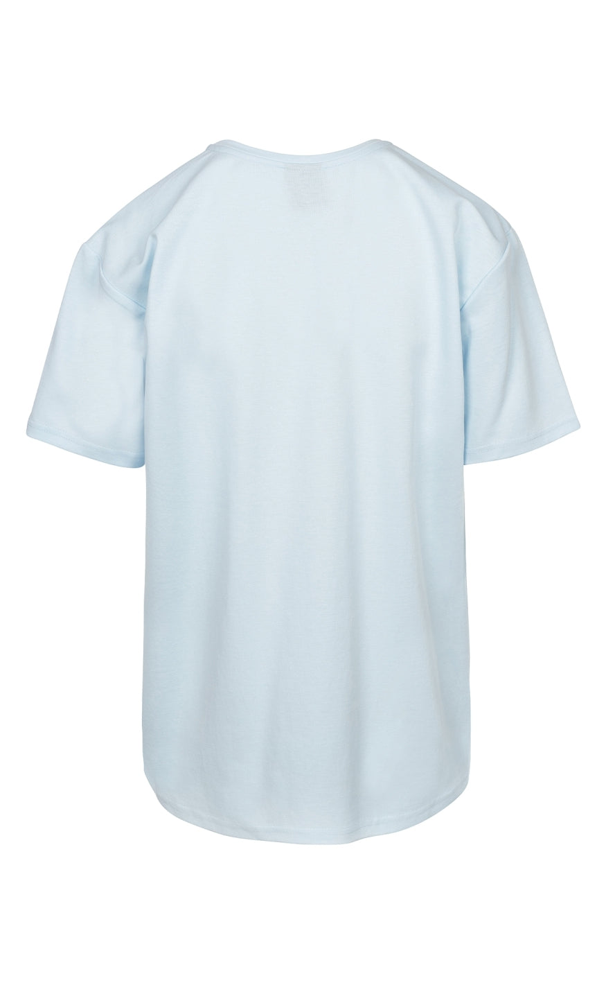 Luxzuz T-shirt - Mata - Baby Blue