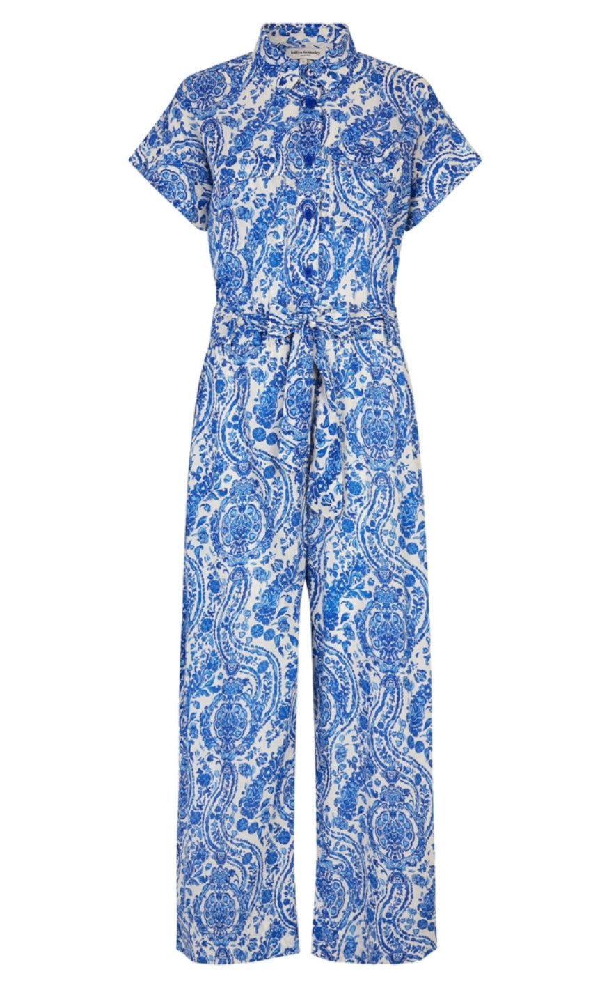 Lollys Laundry Jumpsuit - Mathilde - Blue
