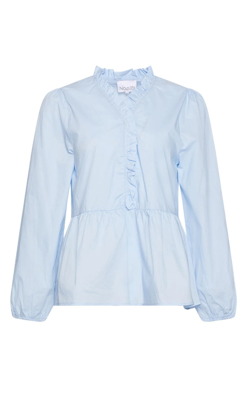 Noella Bluse - Matti - Light Blue