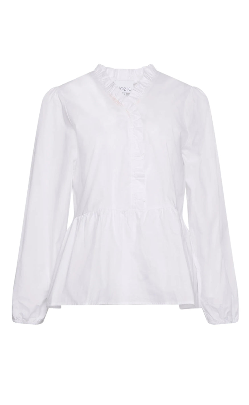 Noella Bluse - Matti - White