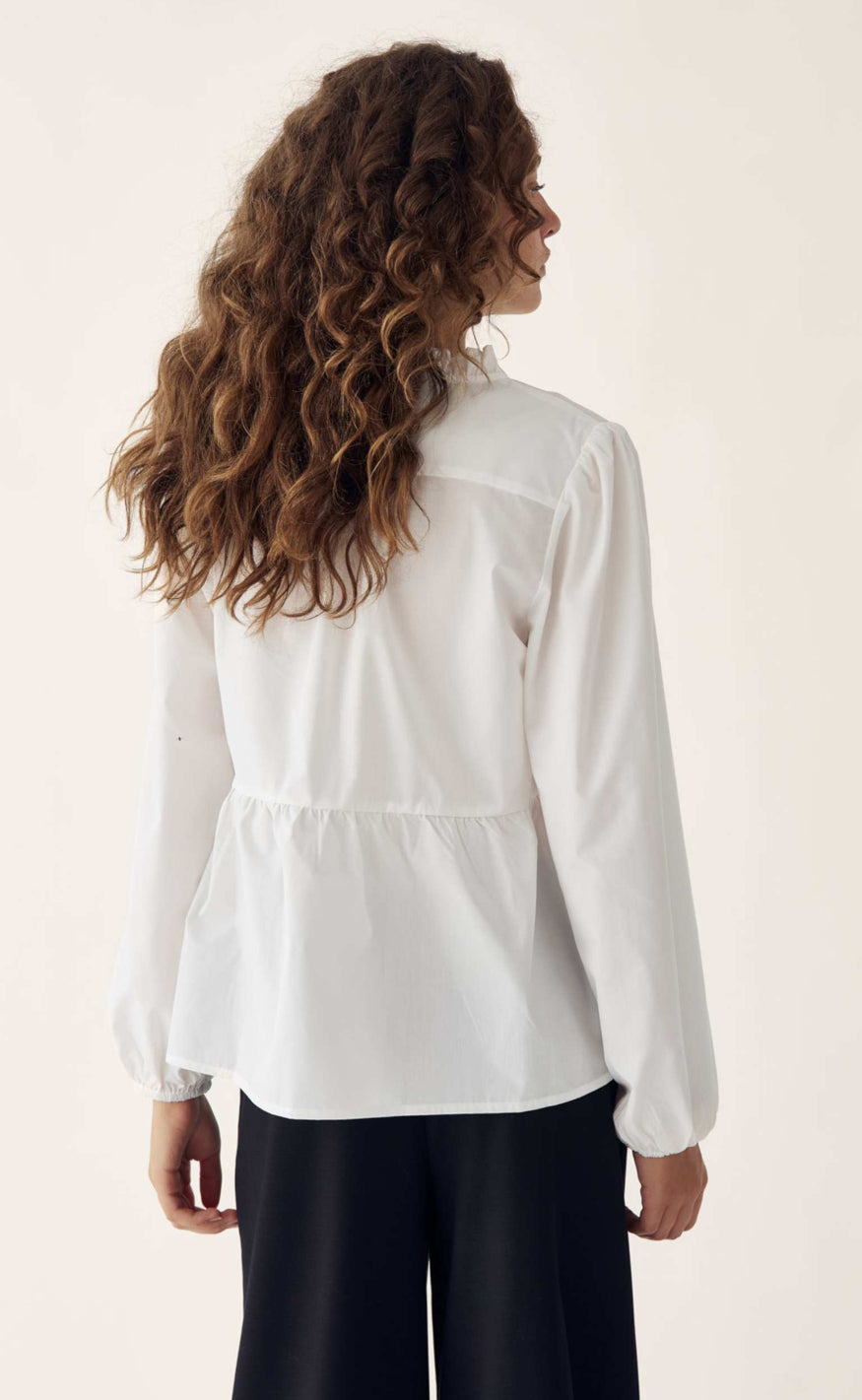 Noella Bluse - Matti LS - White