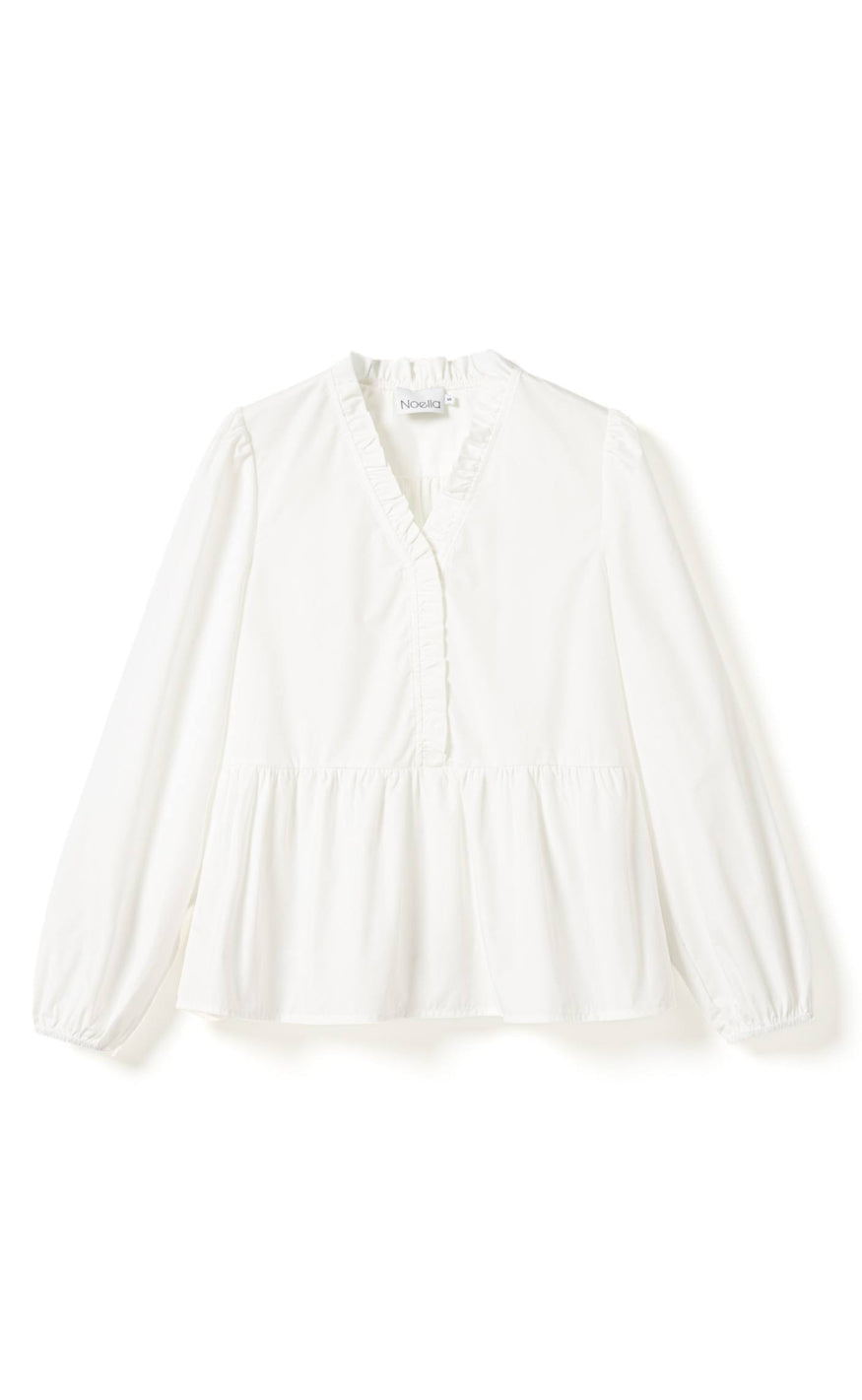 Noella Bluse - Matti LS - White