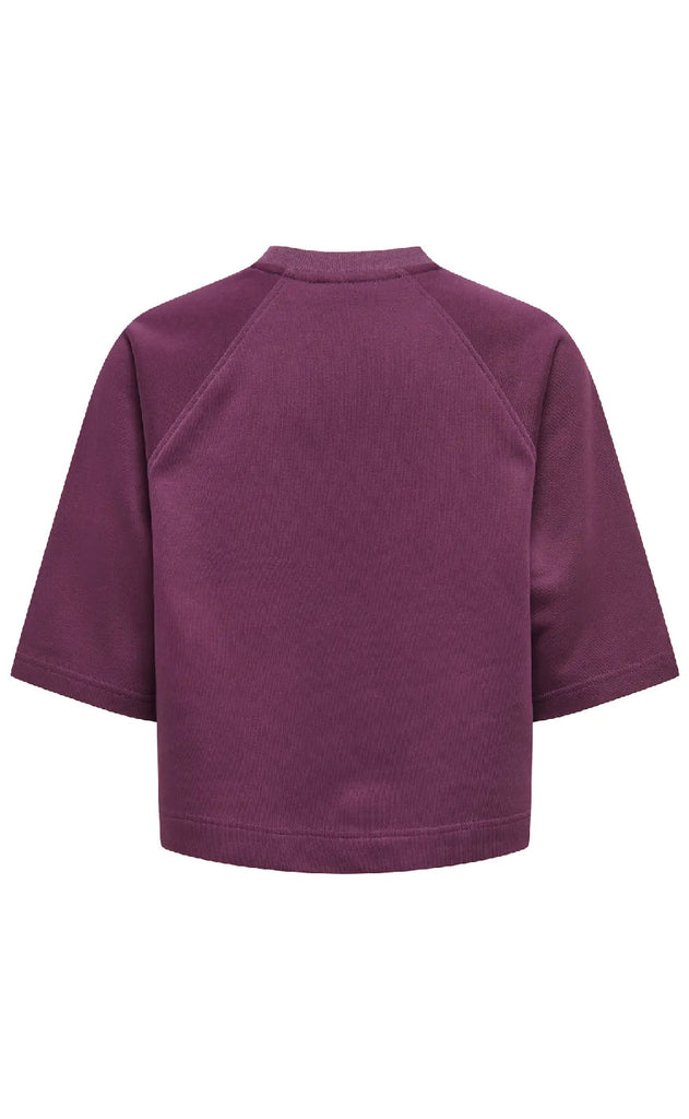 ONLY Bluse - Dasie Raglan - Mauve Wine