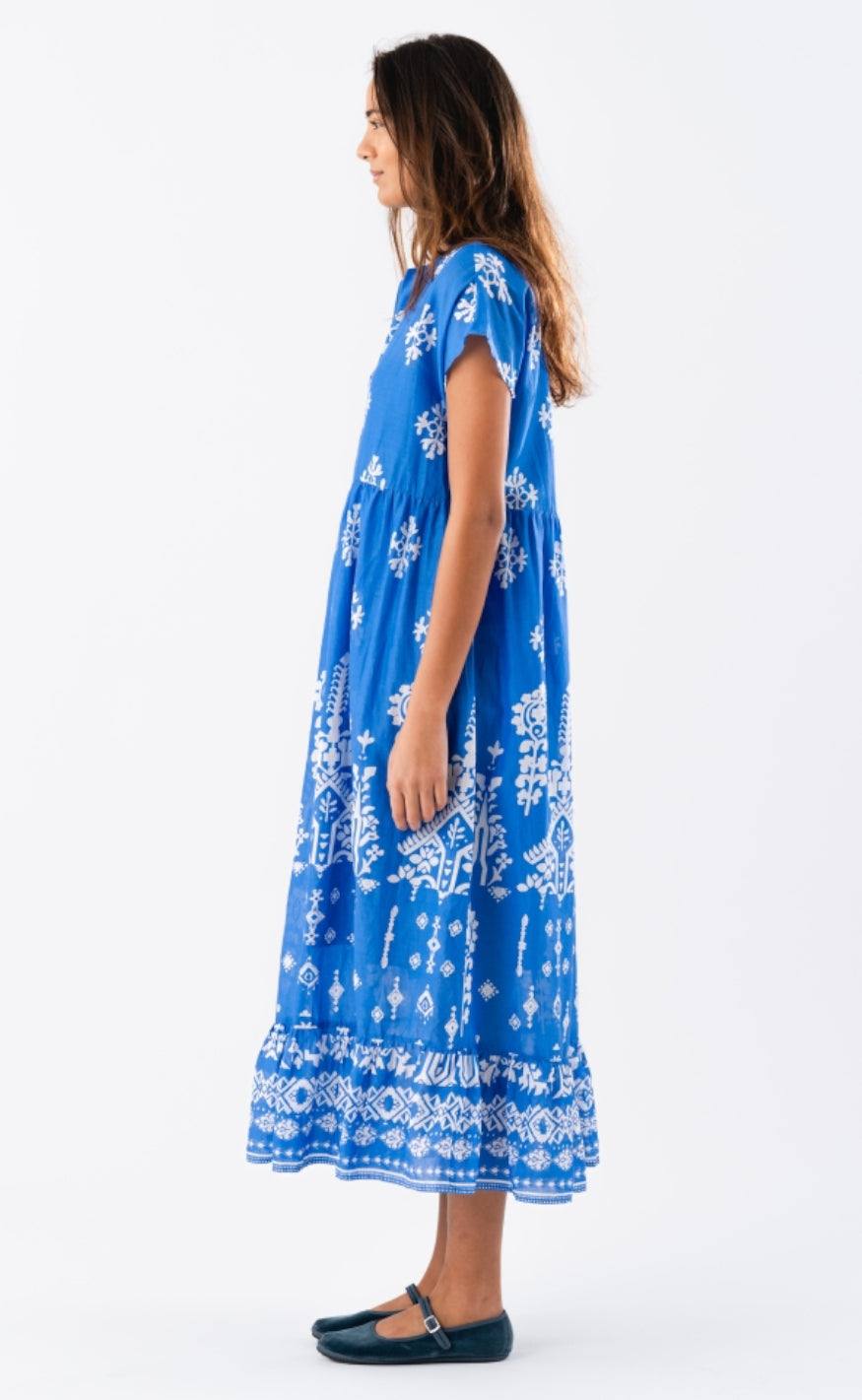 Lollys Laundry Kjole - Mackay - Blue
