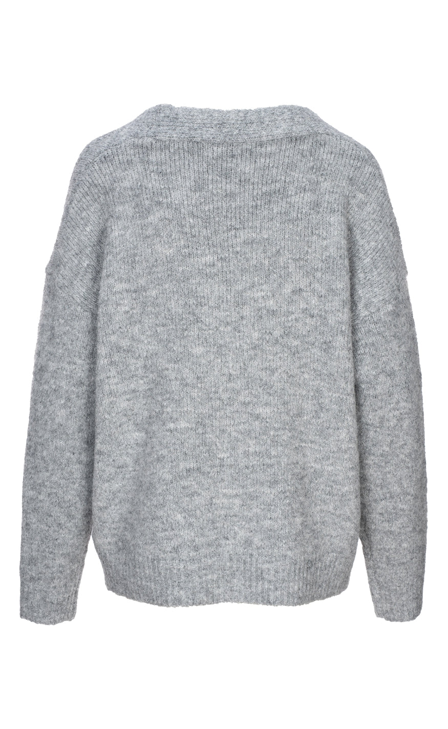 One Two Luxzuz GenserGenser - Korna - Grey Melange