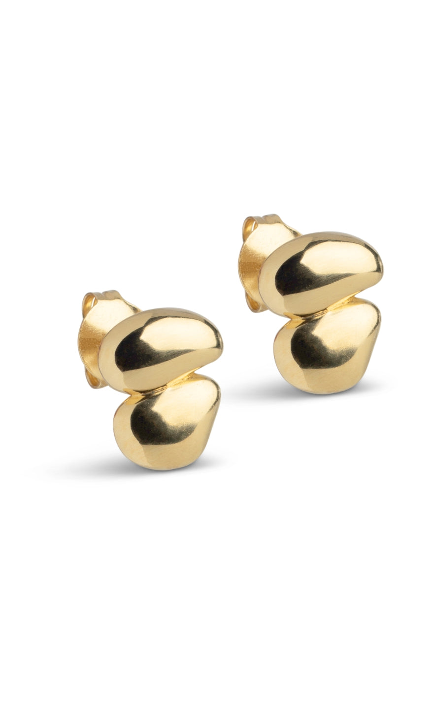 ENAMEL Copenhagen Øreringer - Melia - Gold Colour